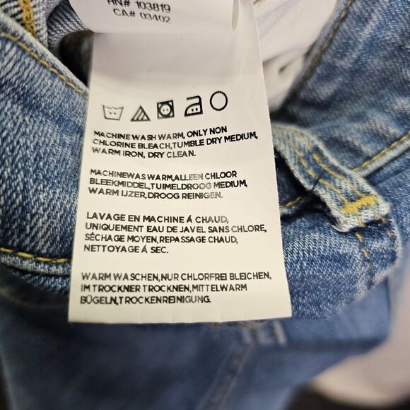 Harley-Davidson High Rise Boot Cut Jeans Medium Indigo Size 30 - Picture 7 of 12